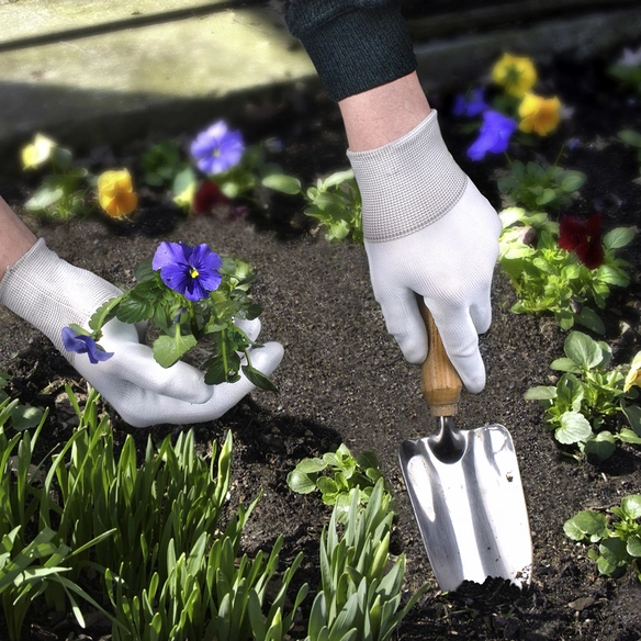 Handschuh »Komfort«, weiß, PU-beschichtet