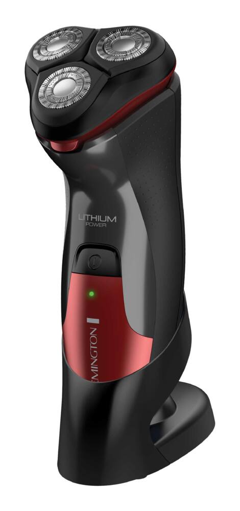 Remington R8 WETech Wet & Dry Electric Razor/Rotary Shaver with Trimmer & Charging Stand, 5-pc
