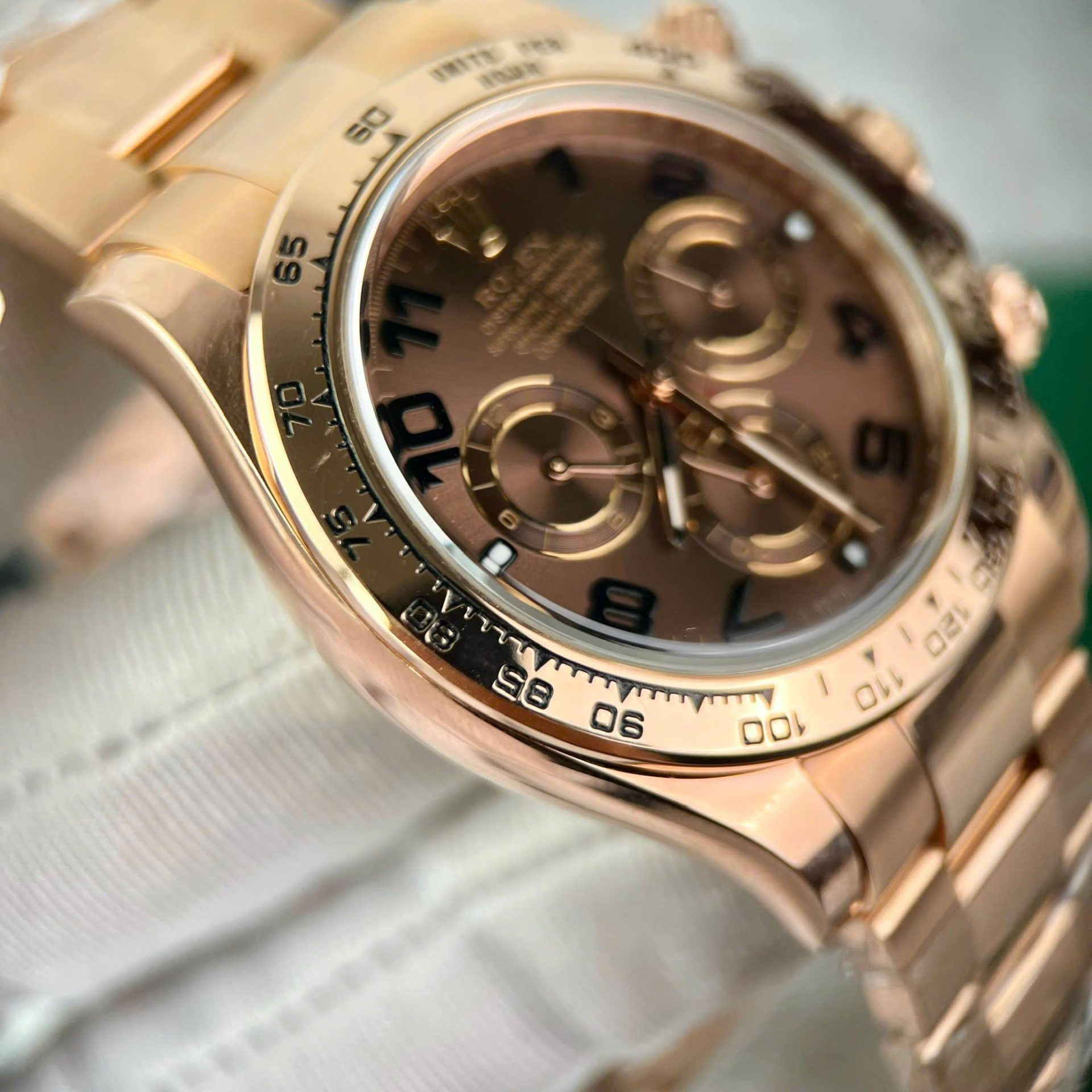 Rolex Daytona 116505 904L Steel Chocolate Dial 40mm Jub Super Clone