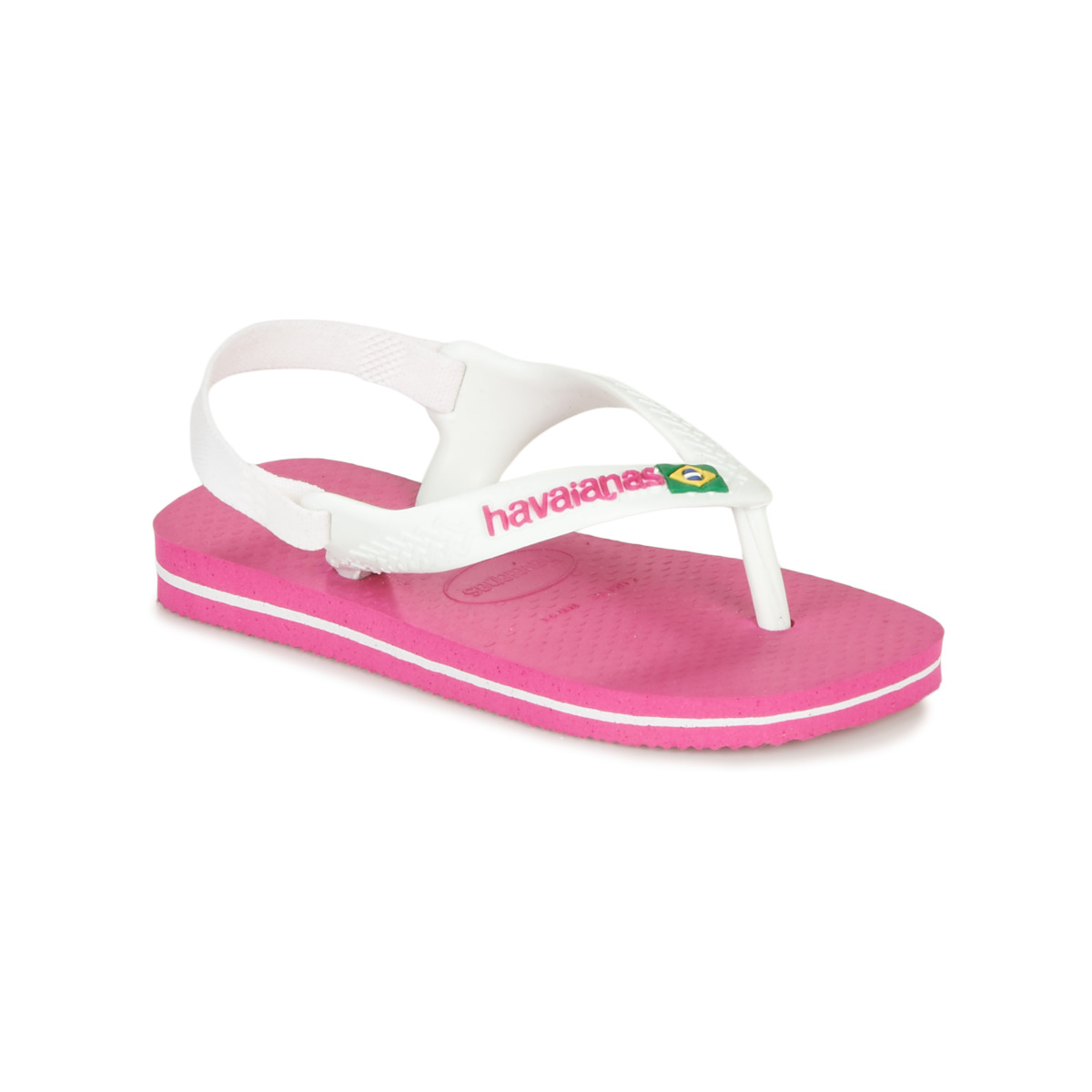 Havaianas - BABY BRASIL LOGO II - Pink / White