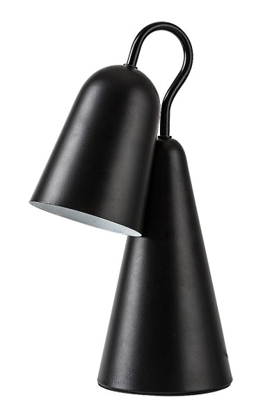 Lampka biurkowa nowoczesna czarna RABAL 1xE14x40W wys:35cm Rabalux