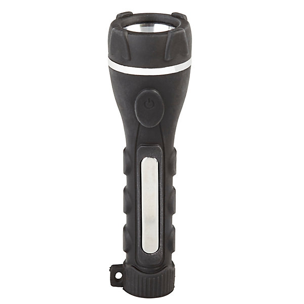 Lampe torche LED Diall 50 lumens Noir