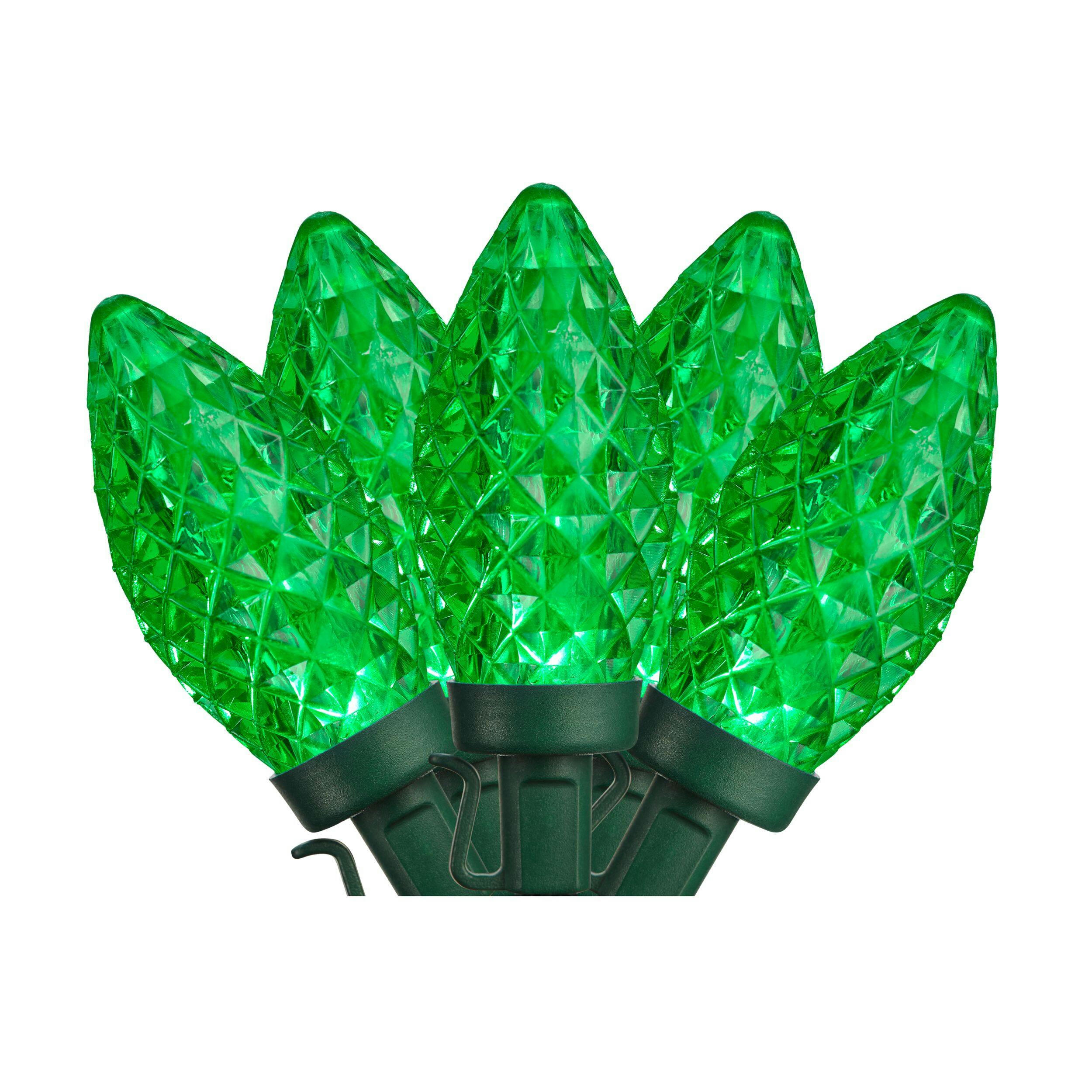 NOMA Outdoor 25 C9 LED Lights, Green