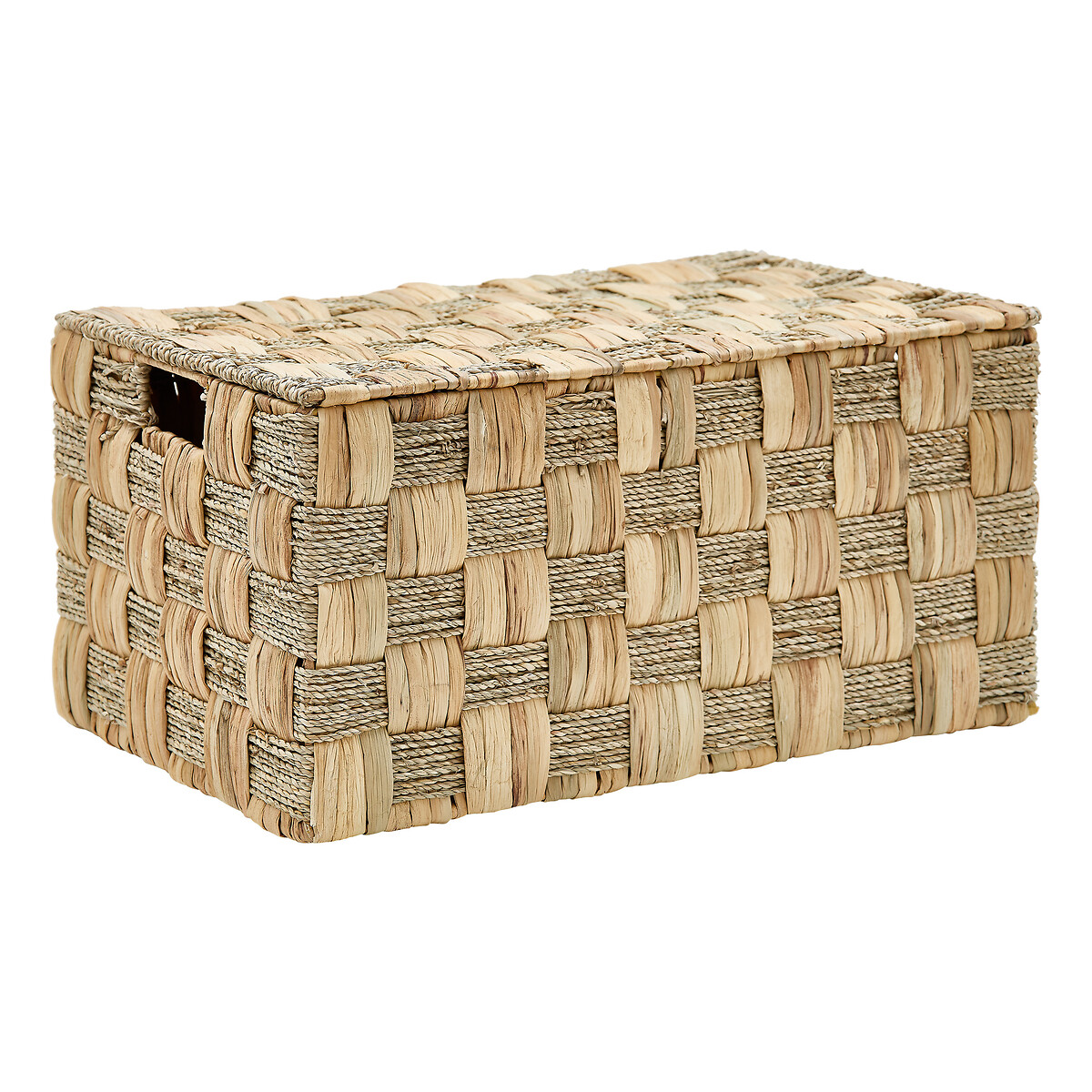 Caixa decorativa NADI em vime 31x36cm