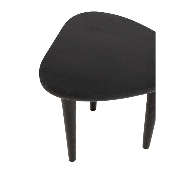 MaMaison stolik LAMINAR czarny / drewno