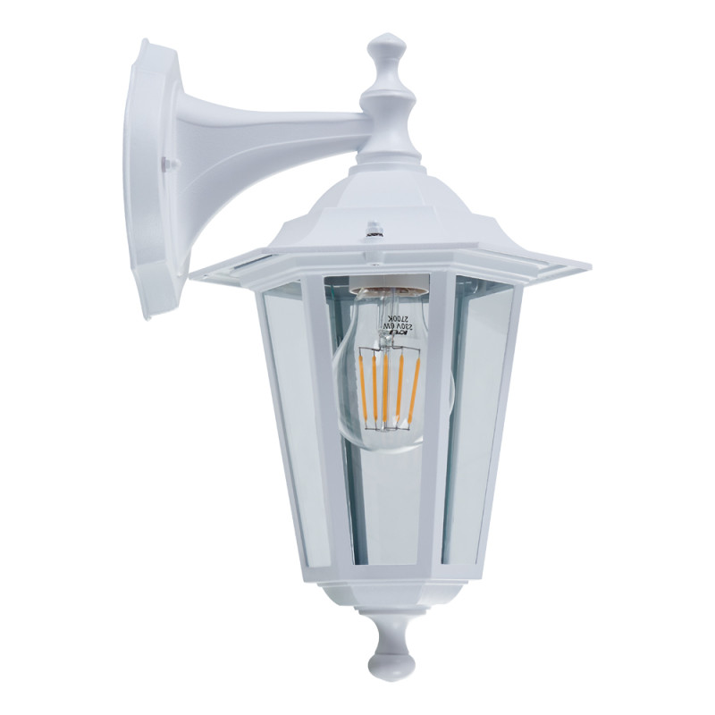 Applique extérieure Laterna 5 suspendue blanche E27 60 W EGLO