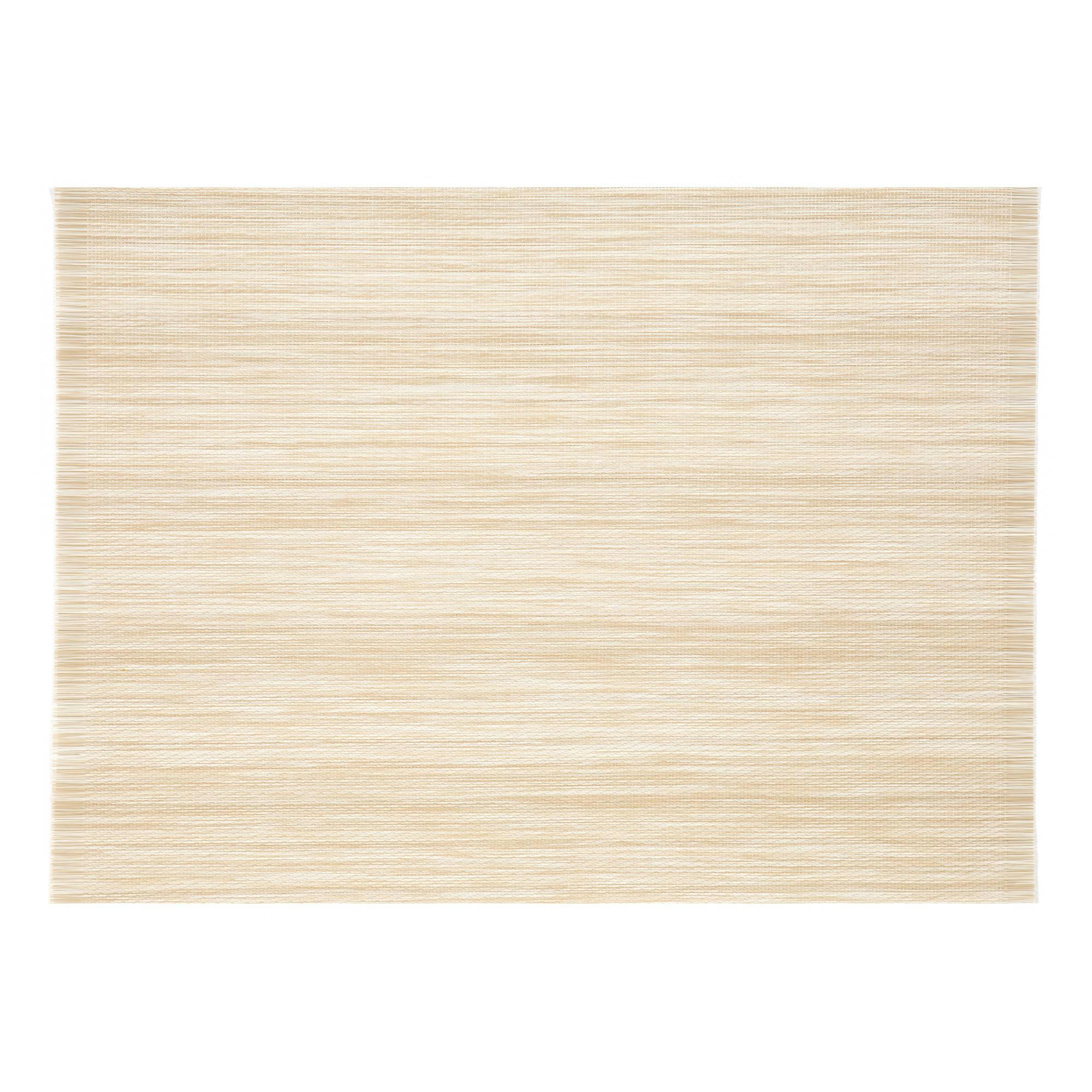 PAN - Set de table  en polyester ivoire 33 x 45