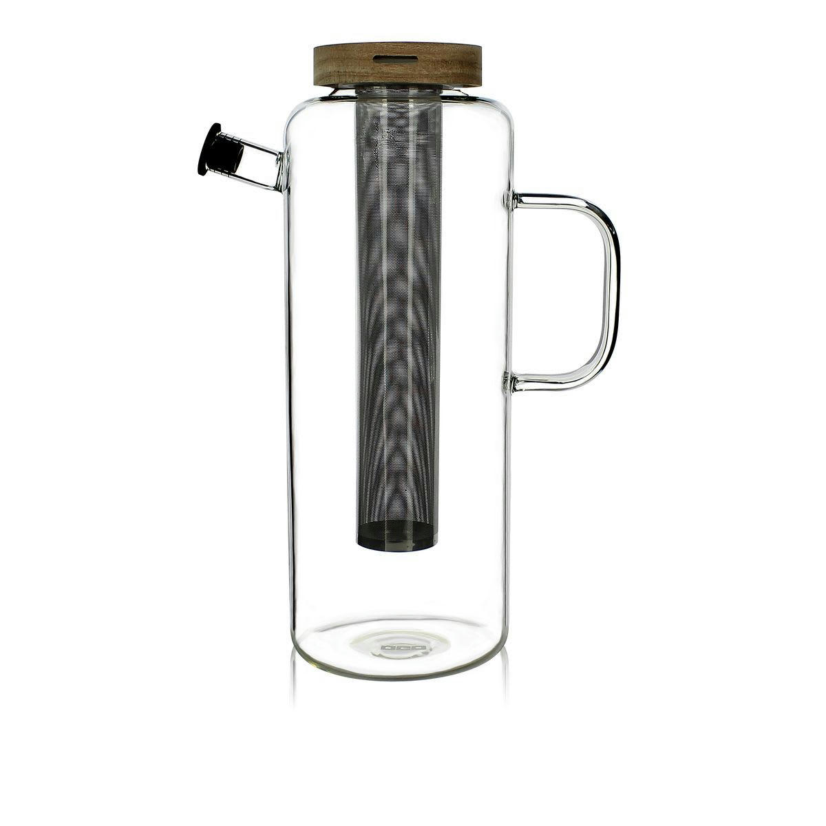 GUSTAVE - Carafe infuseur en verre 1,5L