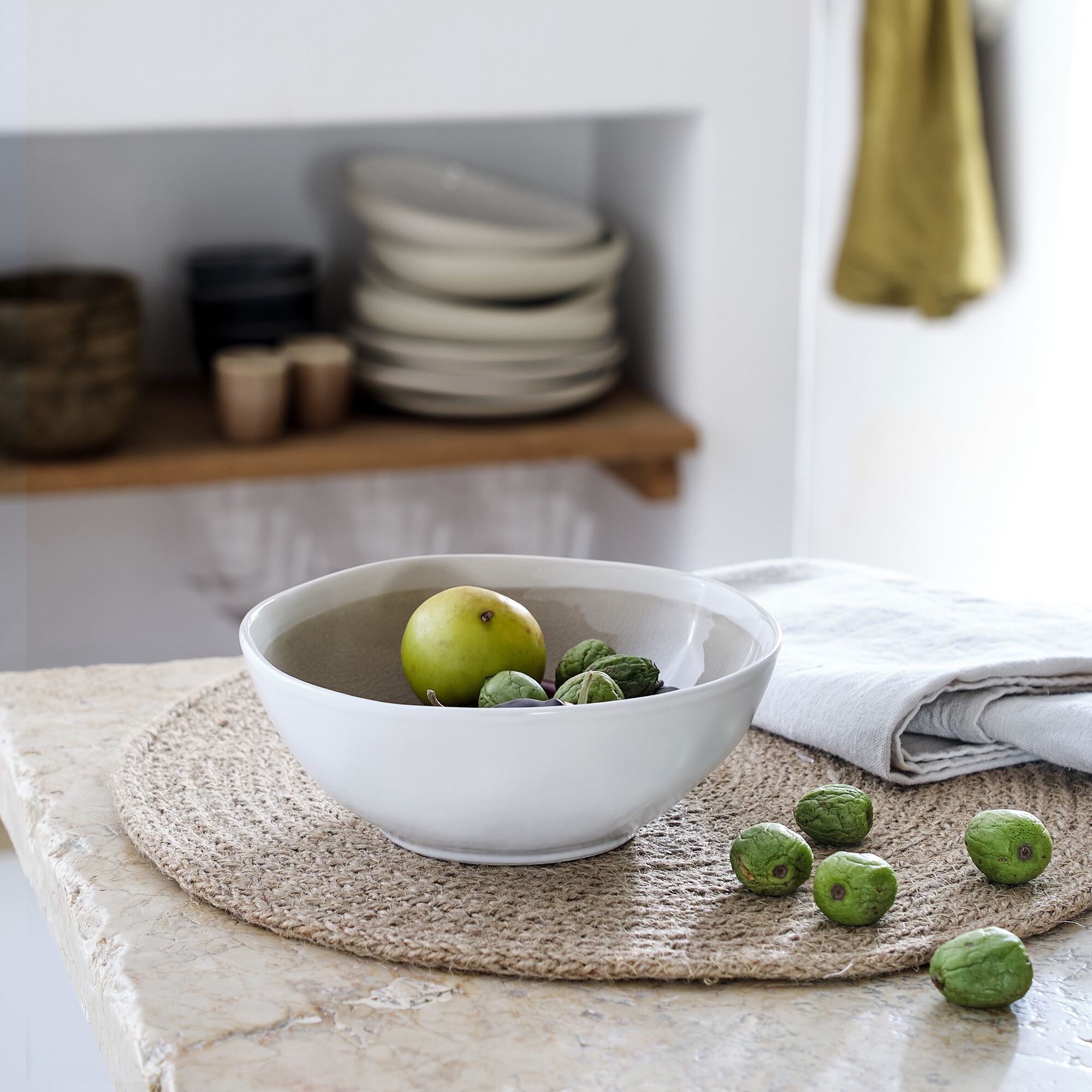 LEZARDI - Coupelle en grès D17cm - beige alpilles