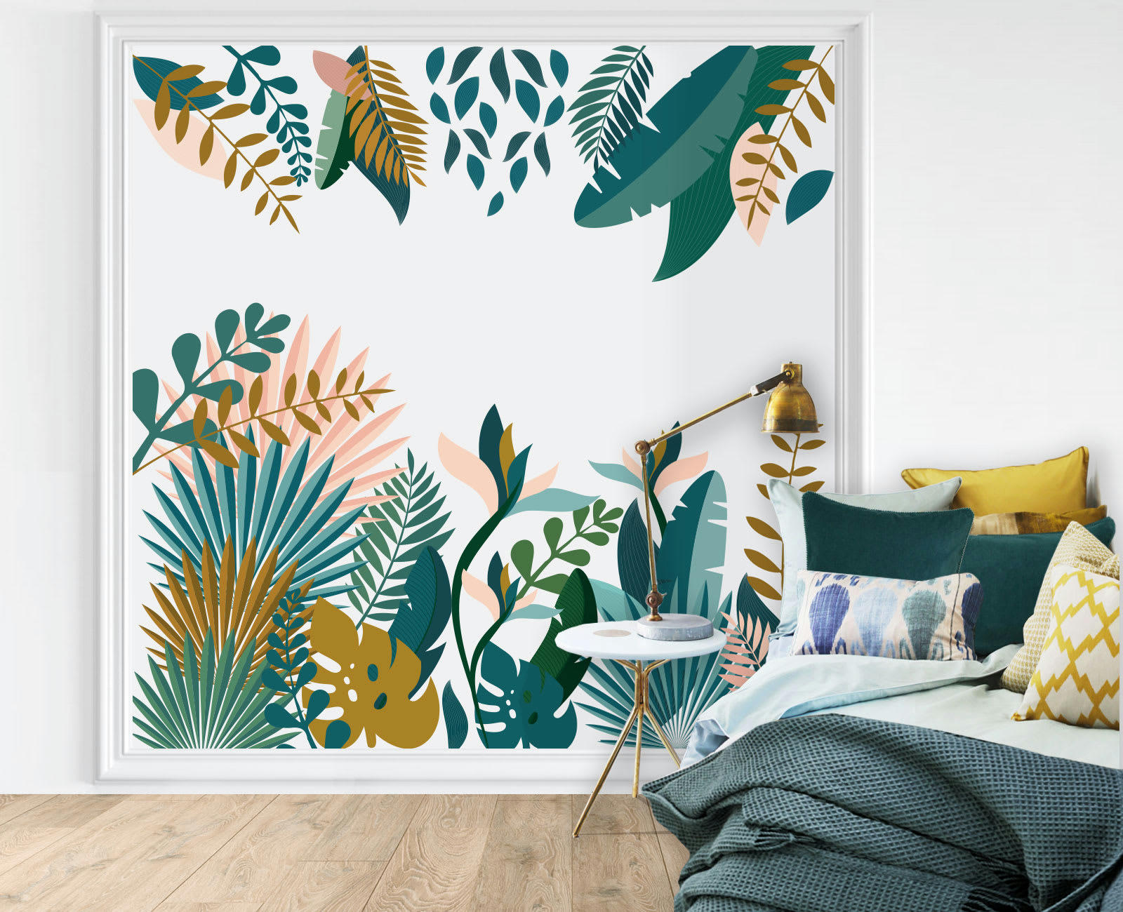 - Papier peint panoramique adhésif paradis perdu 2m50x2m50