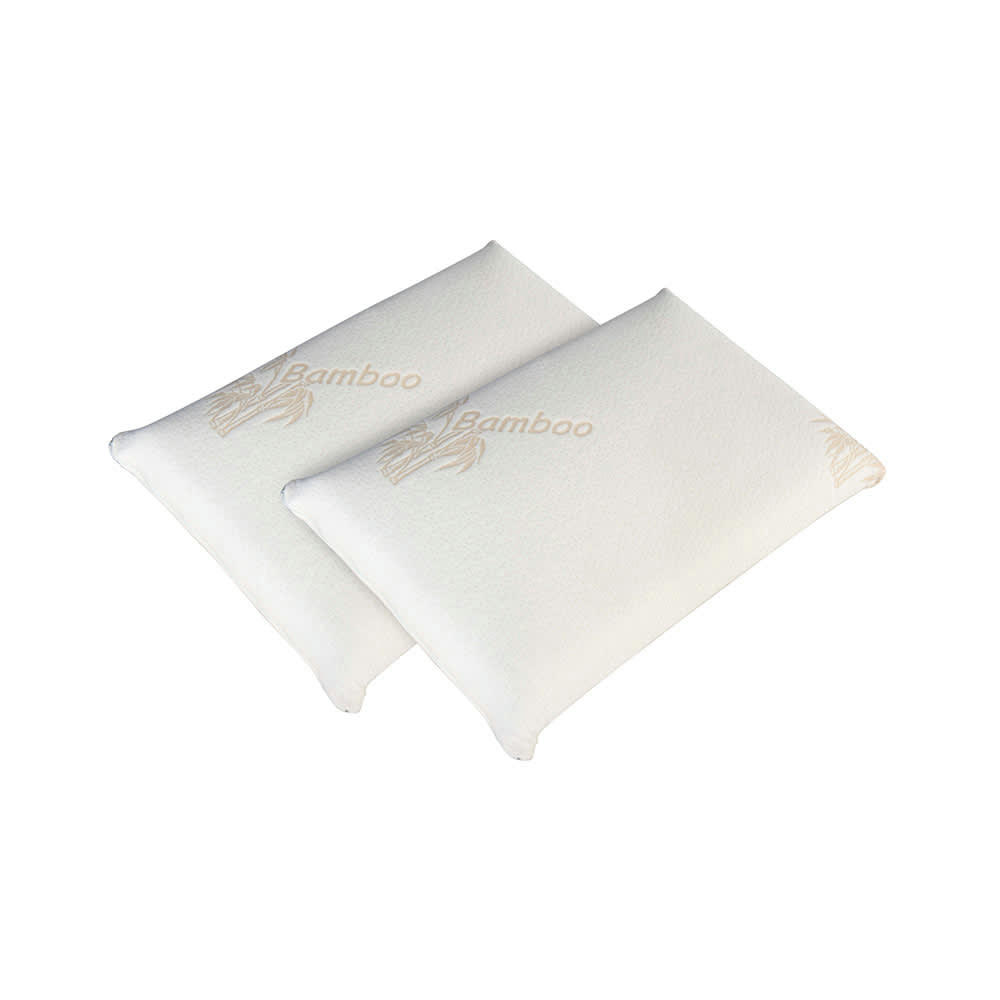OLYMPE - Lot de 2 oreillers 40x60   Mémoire de forme