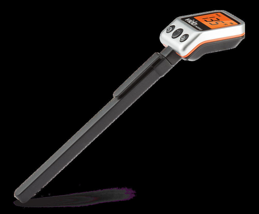 Vida by PADERNO Digital Instant Read BBQ Food Thermometer with Stainless Steel Probe