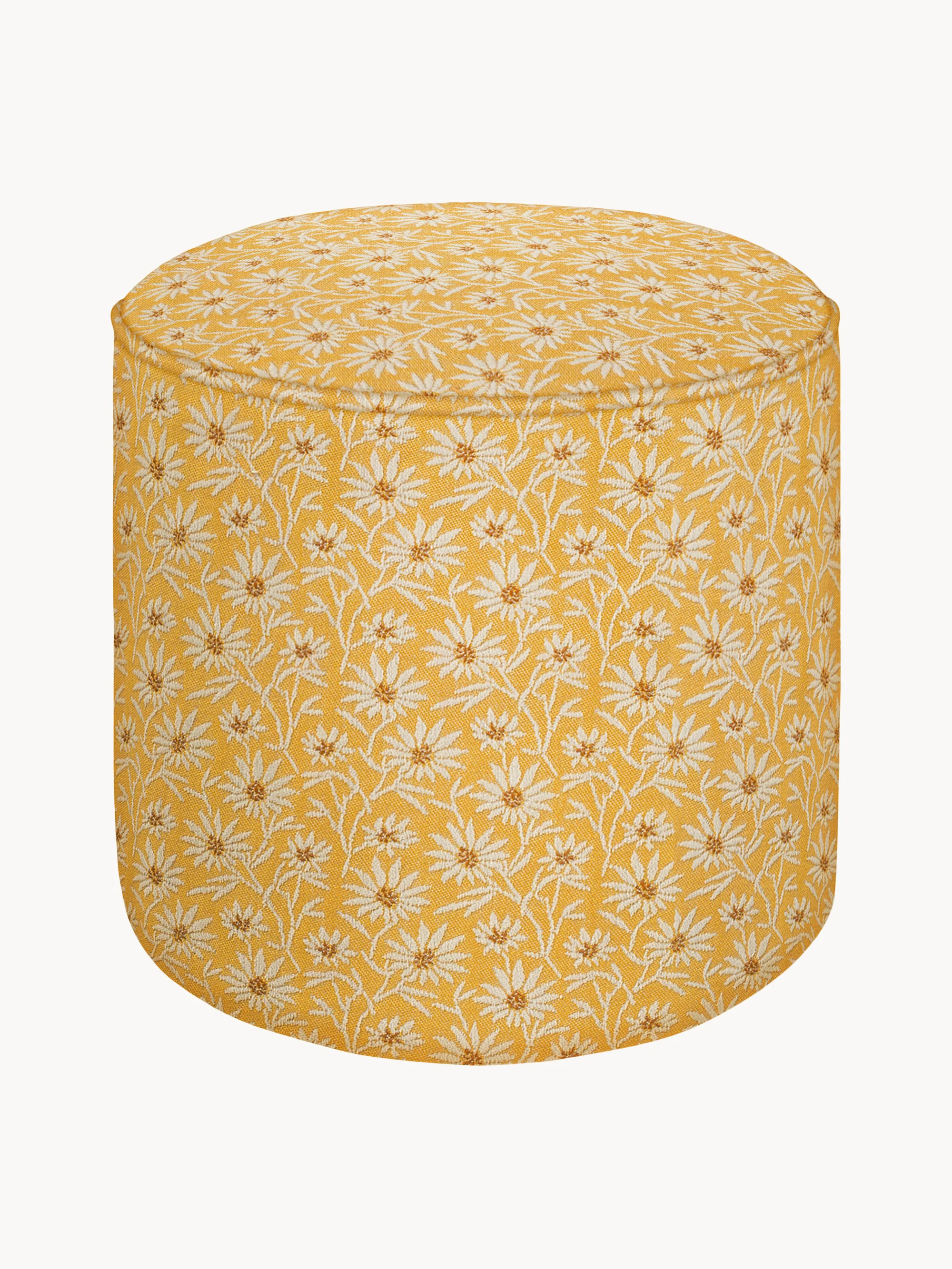 Handgefertigter Outdoor-Pouf Mako