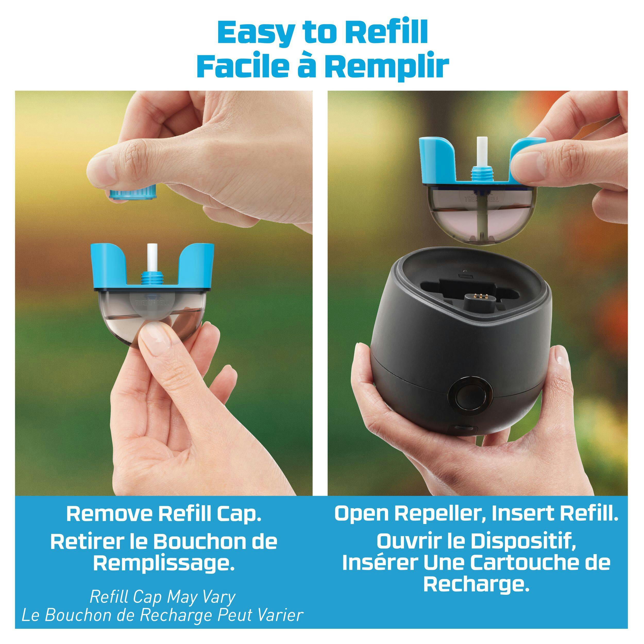 Thermacell Mosquito Repellent, Rechargeable Refills – 72 Hours