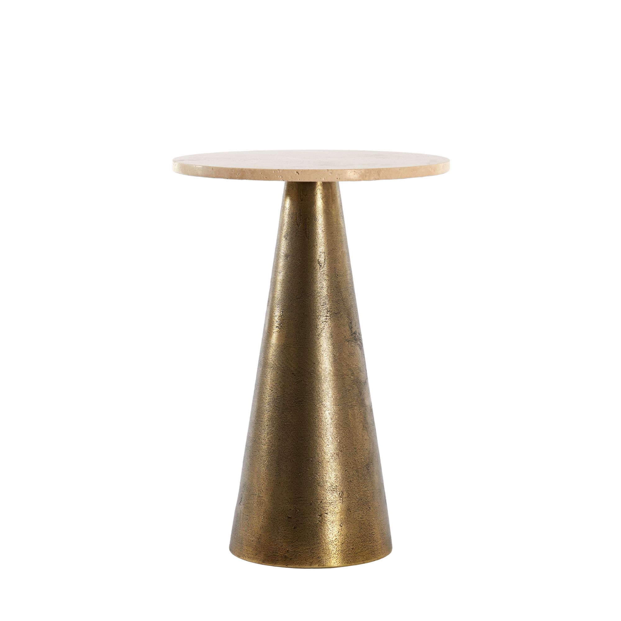 Light & Living bijzettafel Ynez - antiek brons - 36x36x51cm