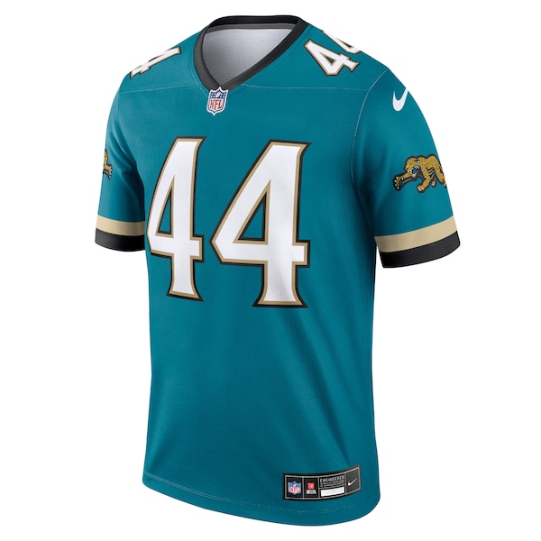 Travon Walker Jacksonville Jaguars Nike Prowler Throwback Legend Jersey - Teal