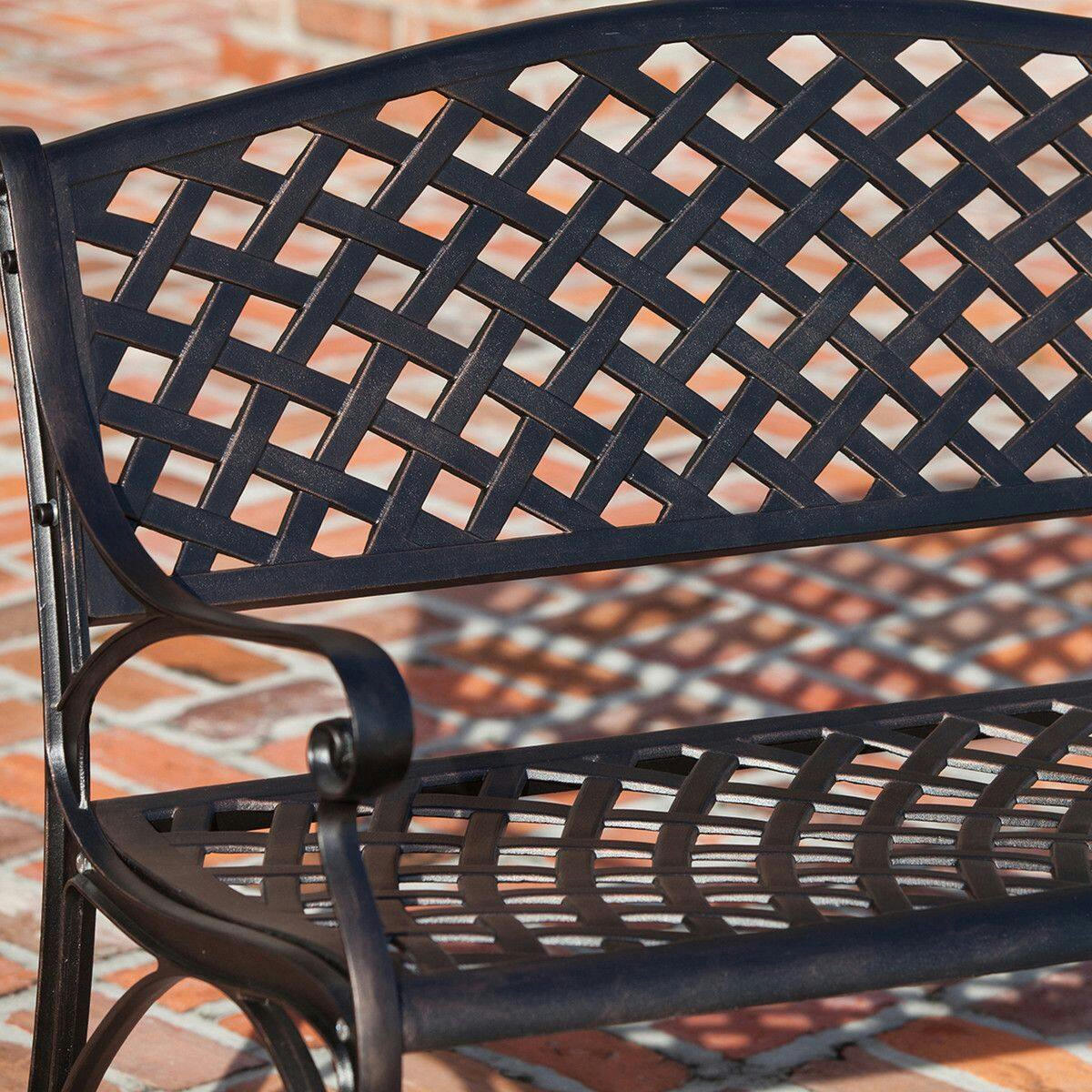 Patioflare Aluminum Bench