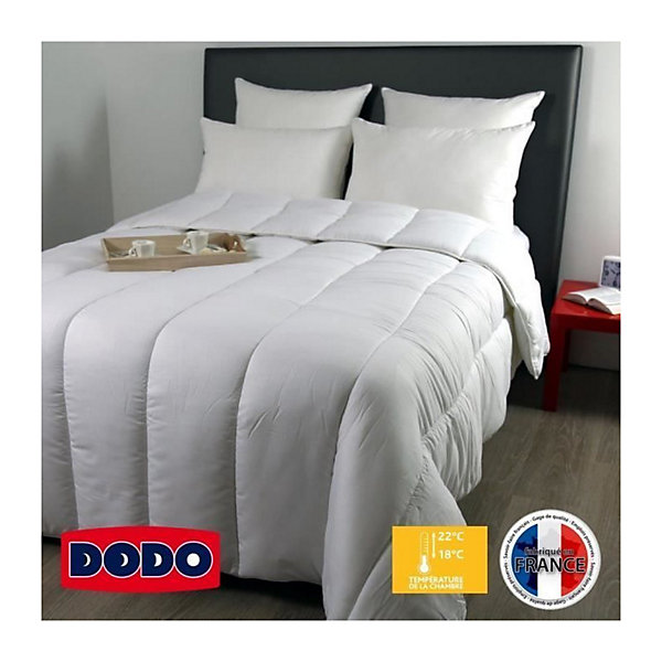 DODO Couette tempérée Country - 140 x 200 cm - Blanc