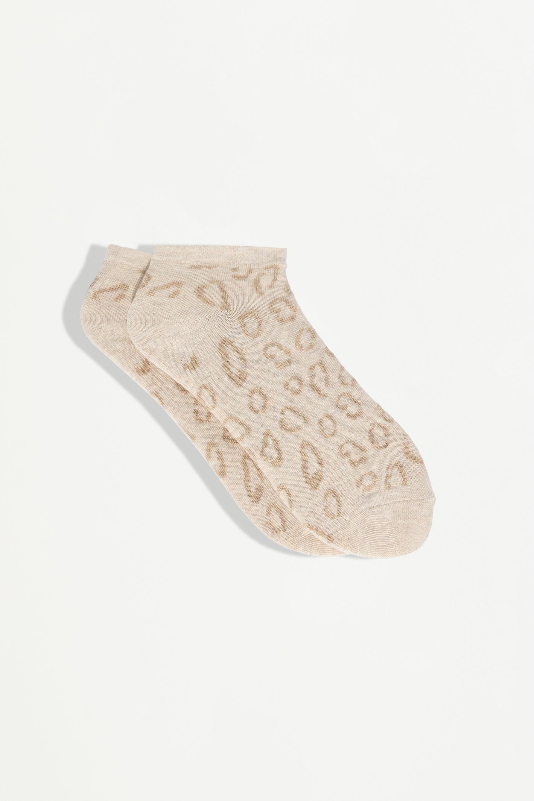 Calcetines cortos animal print (Pack 4)