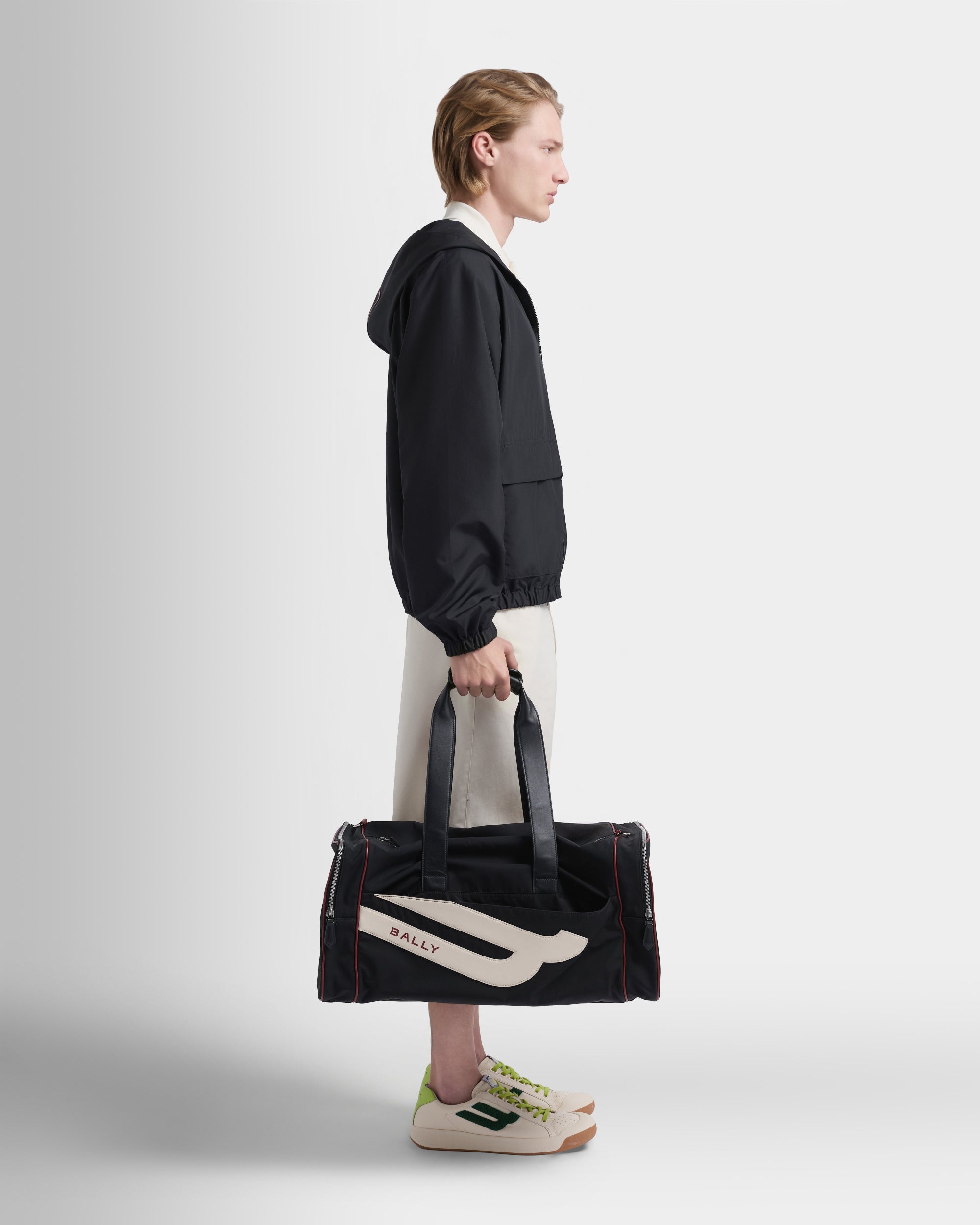 Competition Duffle Bag aus schwarzem Nylon