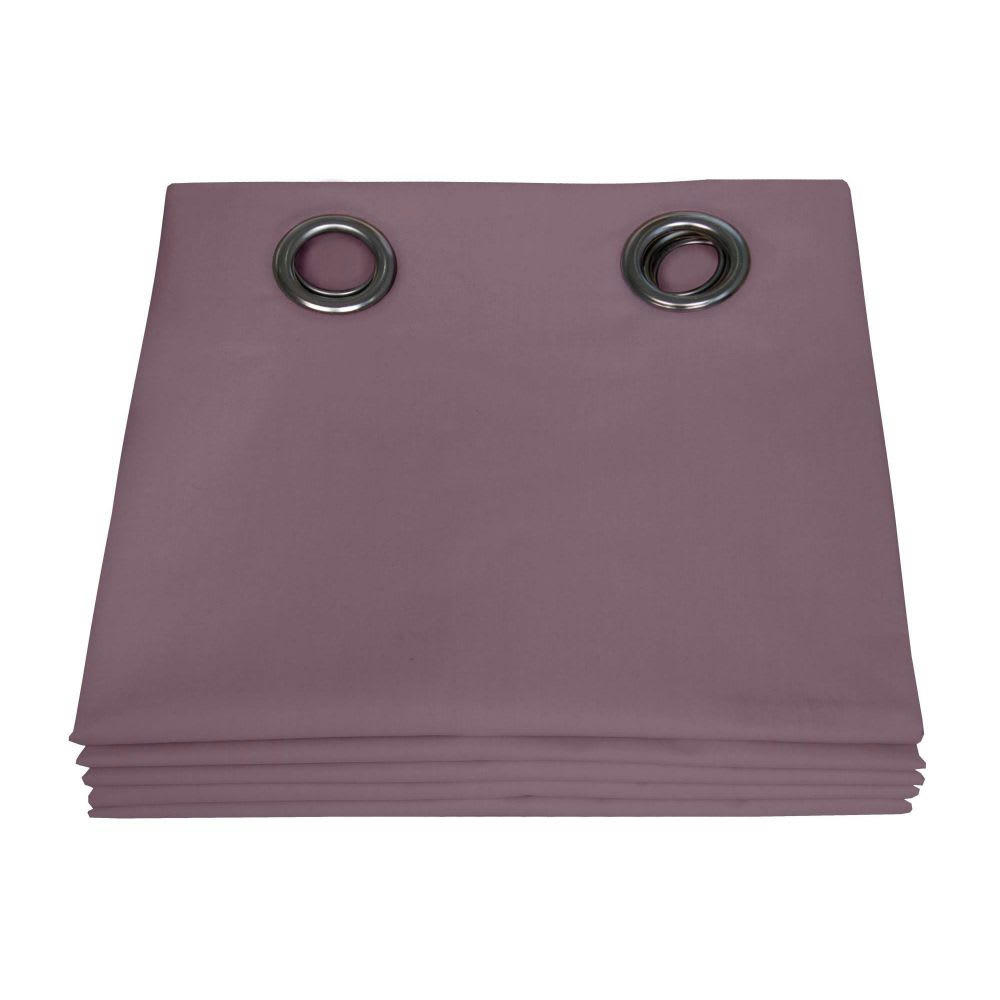- Rideau occultant total violet 135 x 250