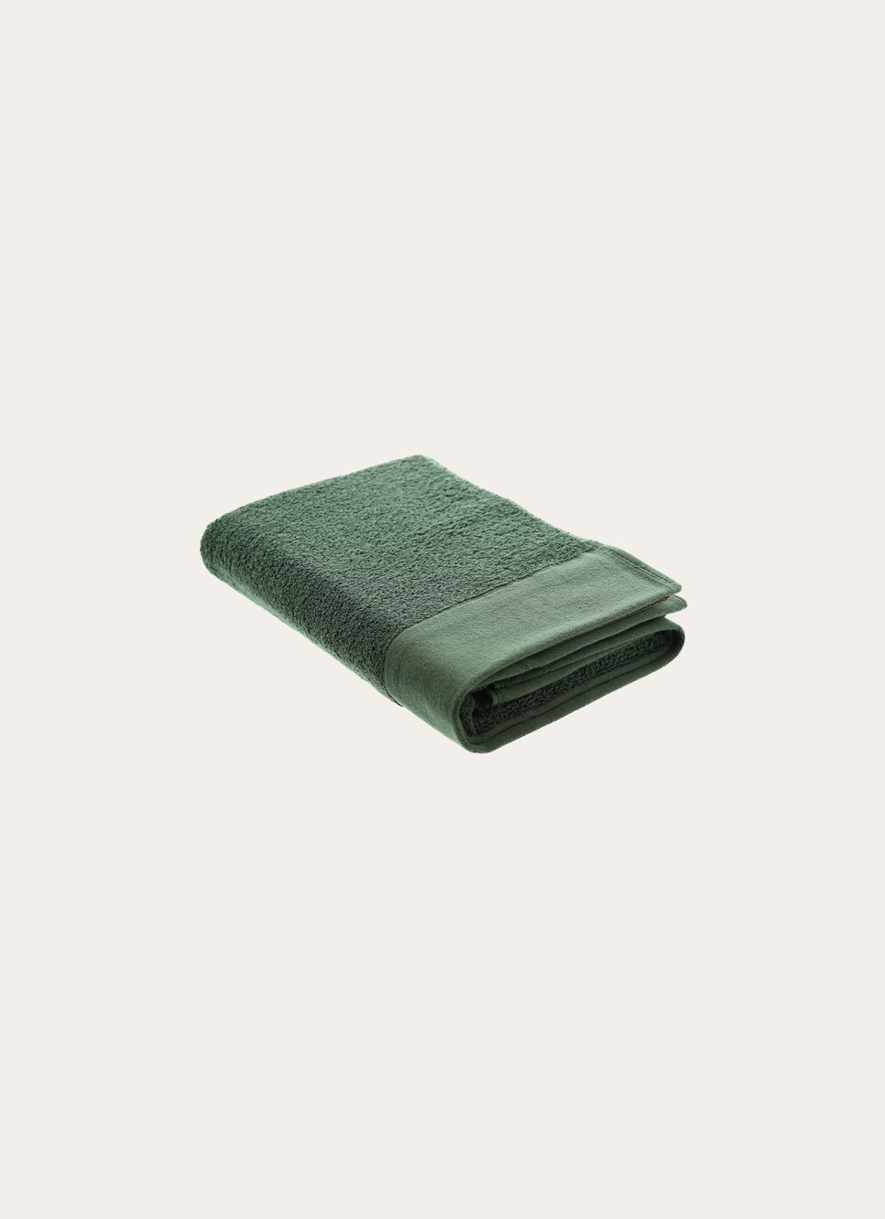 DRAP DE BAIN COTON MOELLEUX ZÉRO TORSION VERT