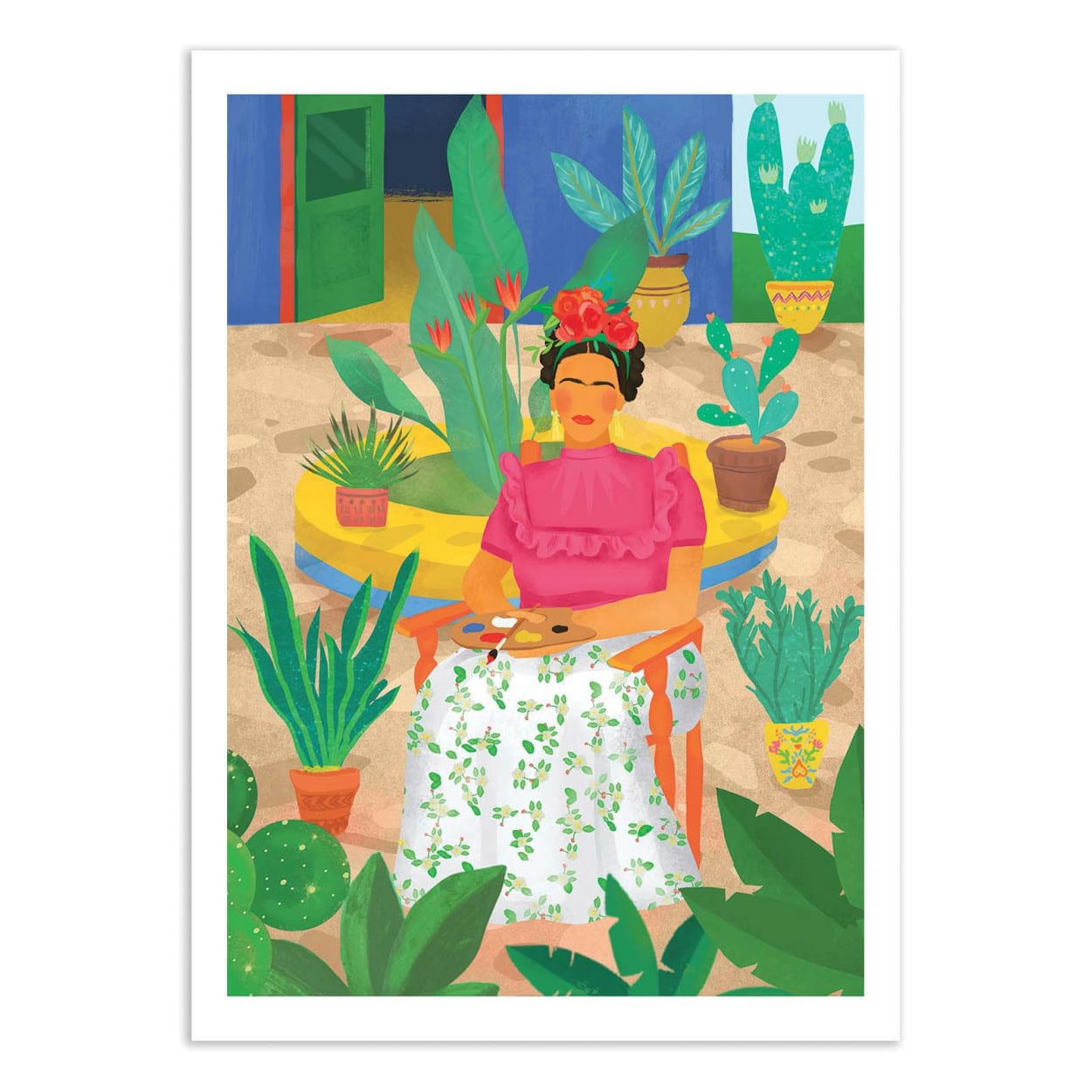 1X - FRIDA - PETRA LIZDE - Affiche d'art 50 x 70 cm