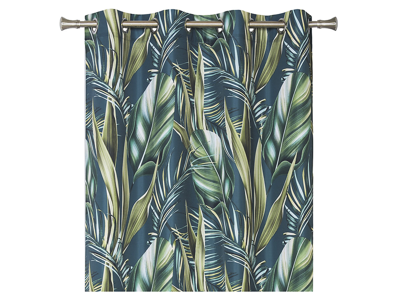 Zasłona Fiji przelotki 140x260 cm zielona