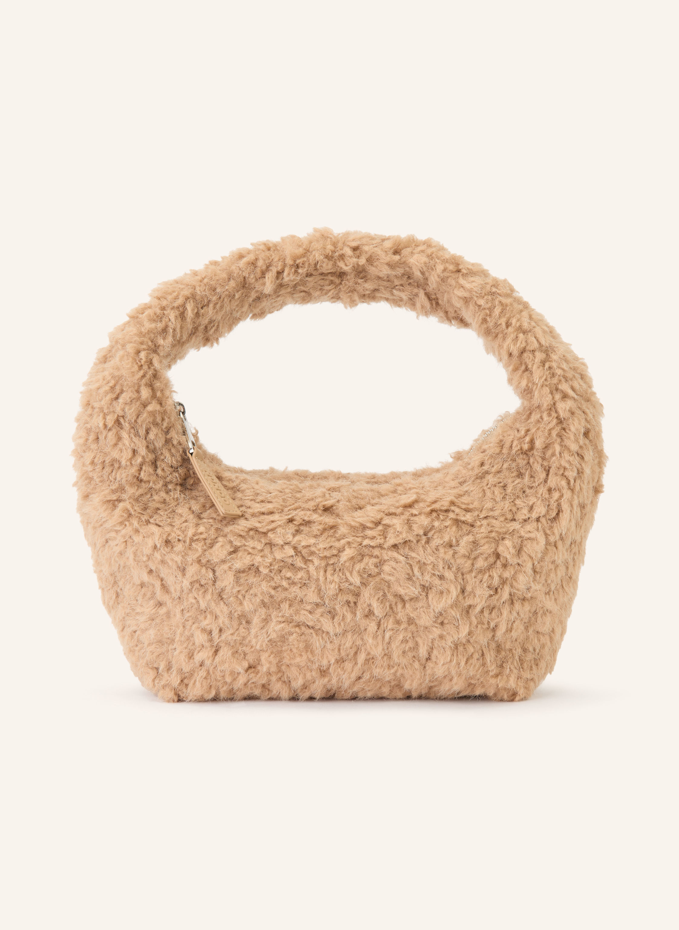 NÚNOO Handtasche AGNES SMALL aus Teddyfell