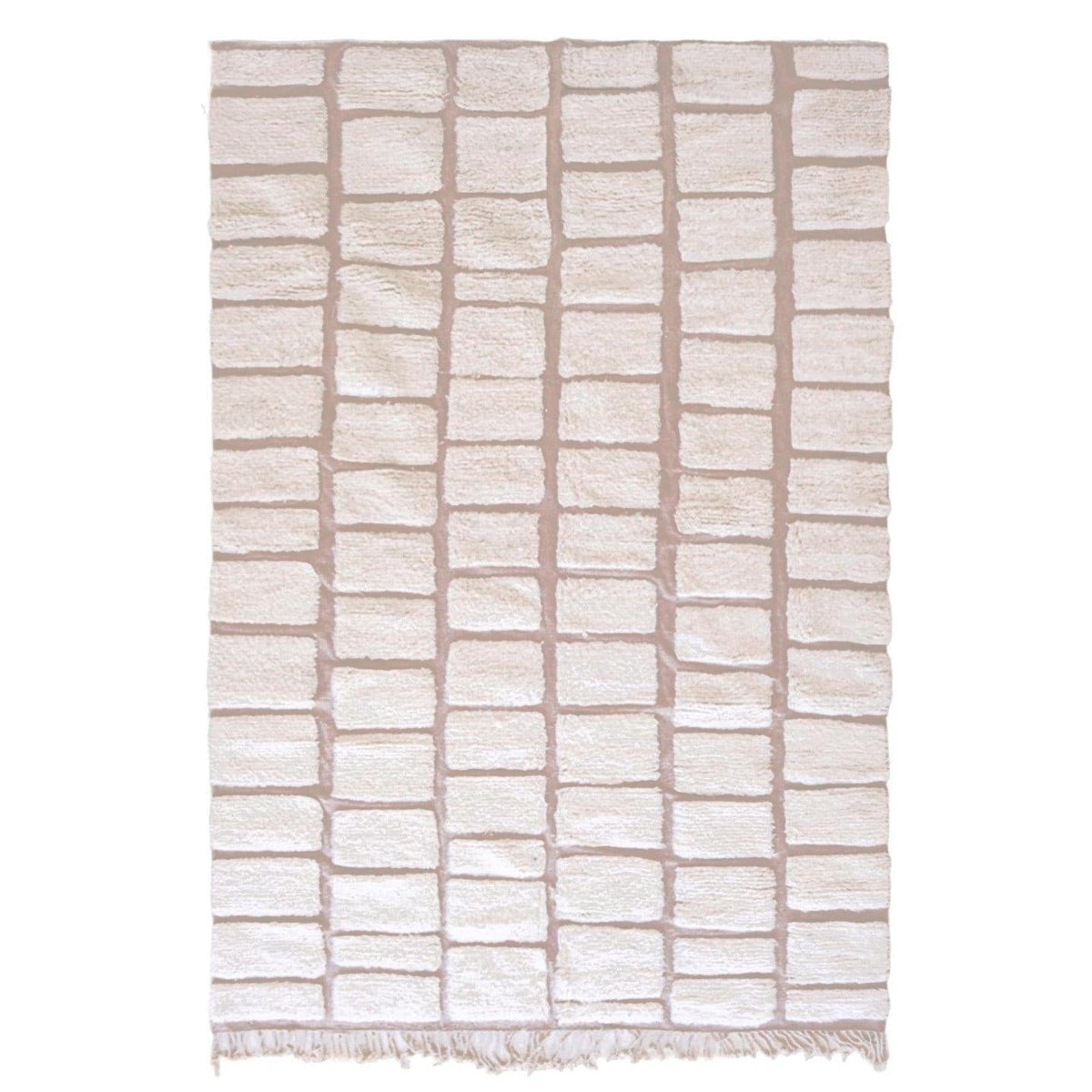 AFK Living vloerkleed Berber - handgemaakt - Wol - 80 cm x 240 cm