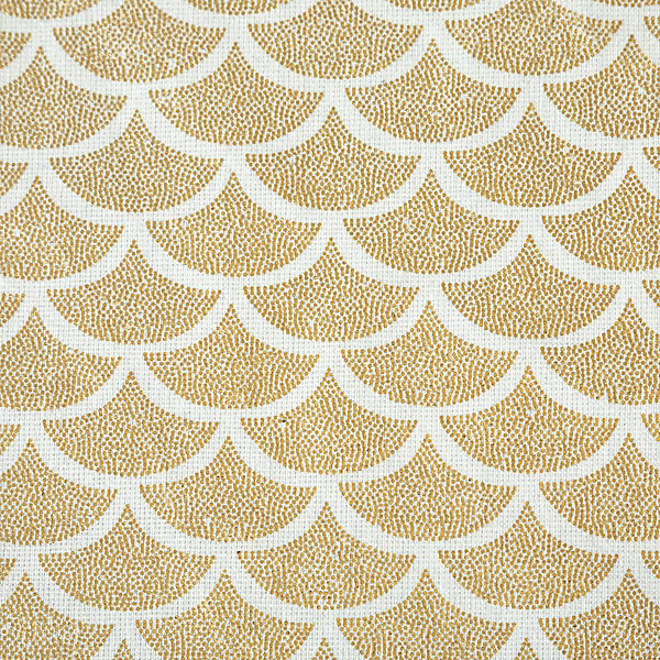 Nappe de noël nouvelle orléans motif art déco 140x360cm - feeric lights &christmas