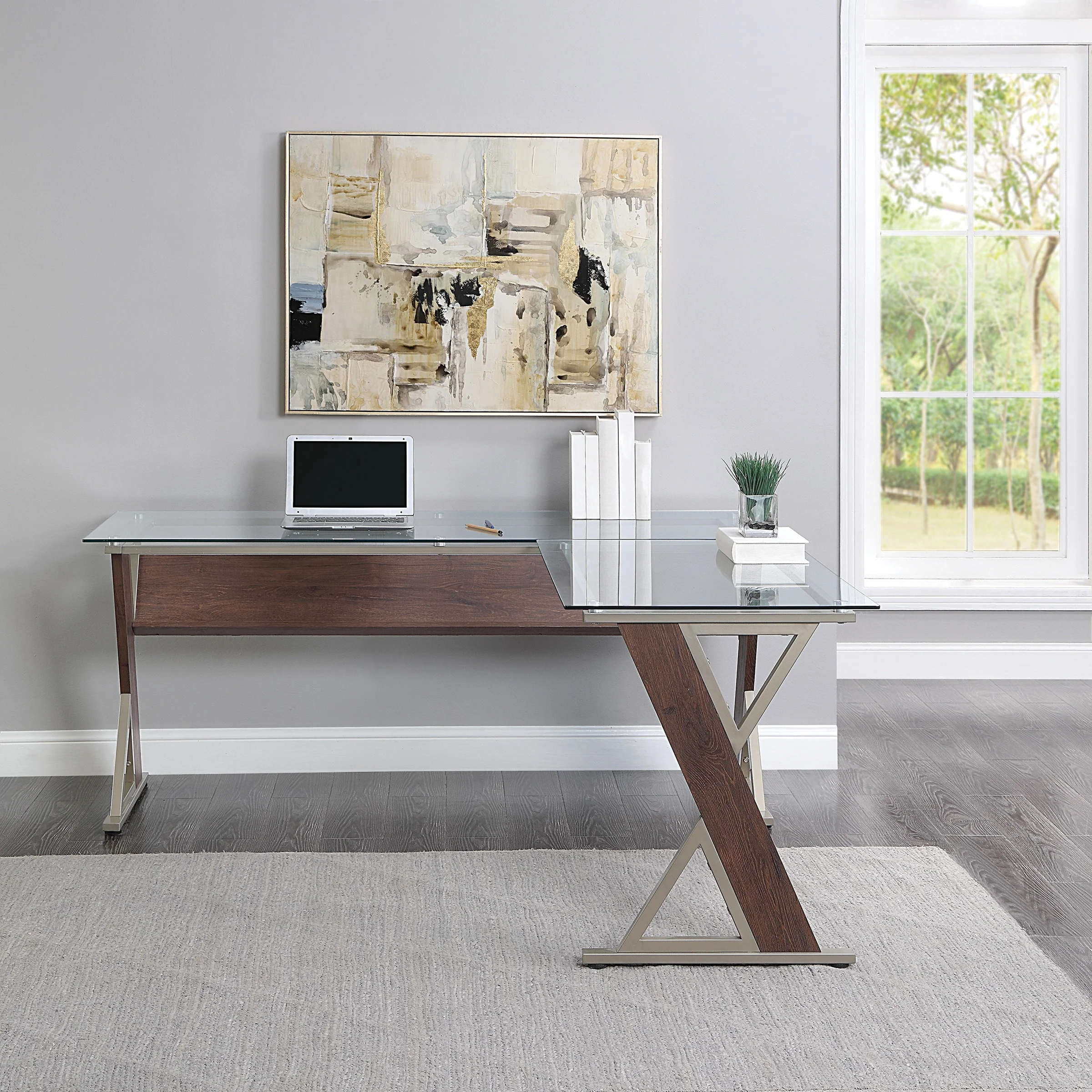 Zenos L-Shape Desk
