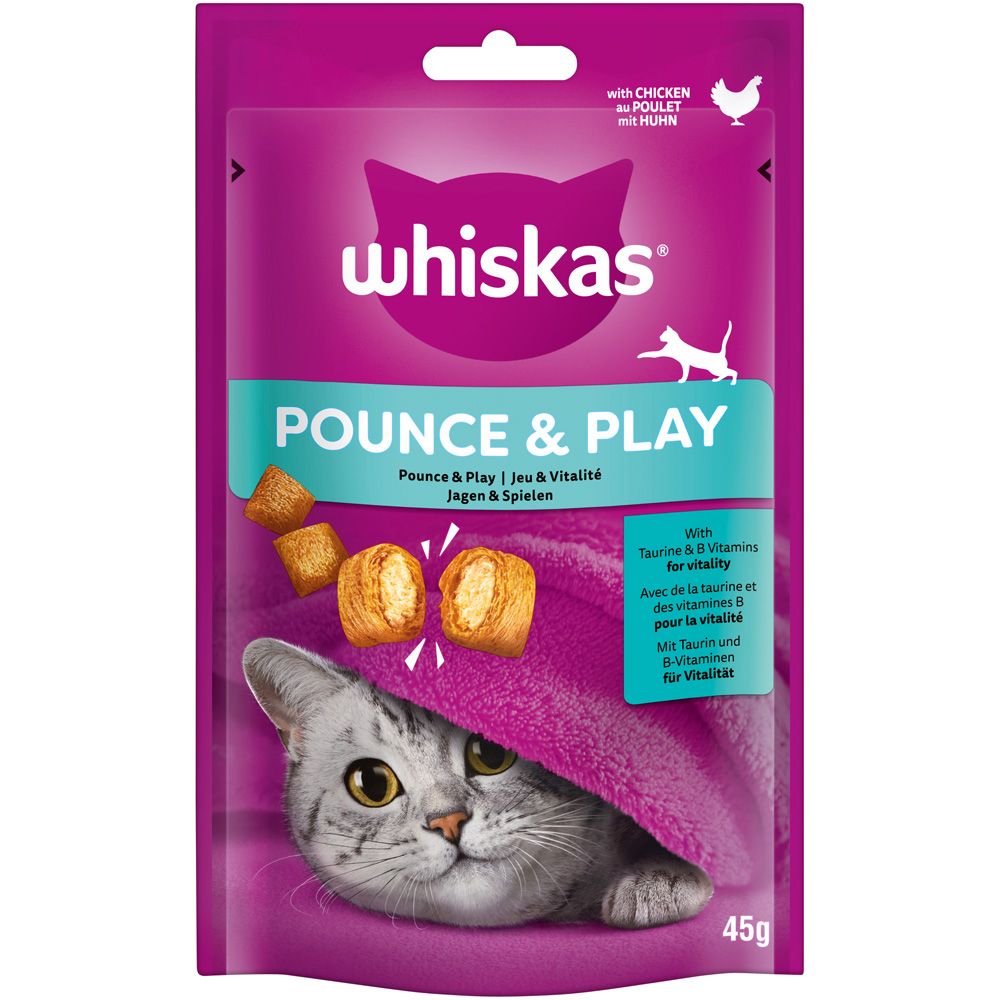 Whiskas Pounce & Play Snacks