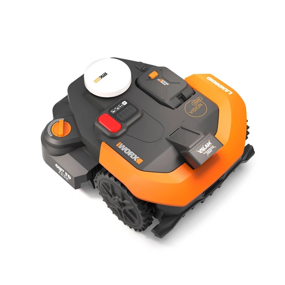Mähroboter, »L1800 - WR318E«, 22 cm Schnittbreite, schwarz-orange