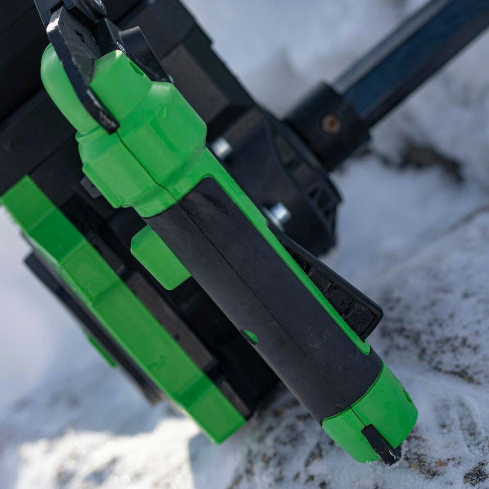 ION Alpha Plus Polymer Ice Auger, Includes 2 Batteries, 8-in