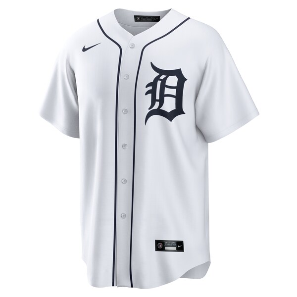 Andy Ibanez Detroit Tigers Nike Home Replica Jersey - White