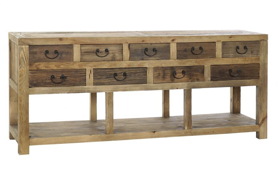 Komoda konsola drewniana 80x45x190 cm CASSETTI