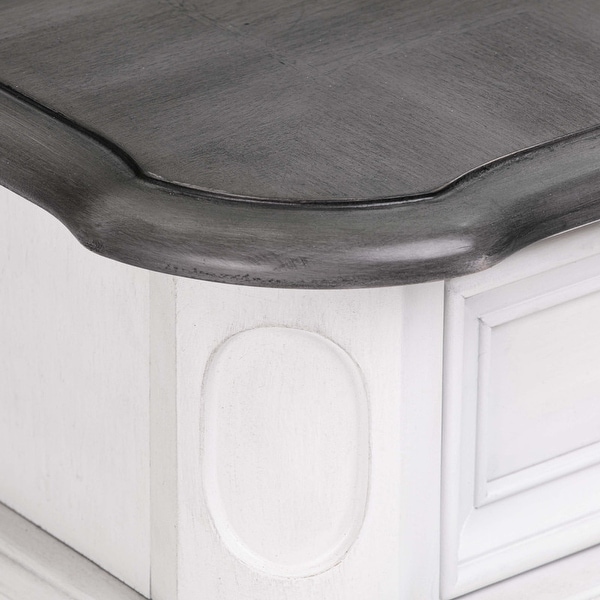 Roanoke Black Executive Desk