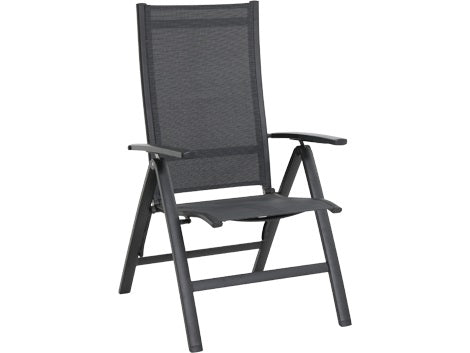 Lesli Living bistrostoel Reno - antraciet - 67x64x114cm - set van 2