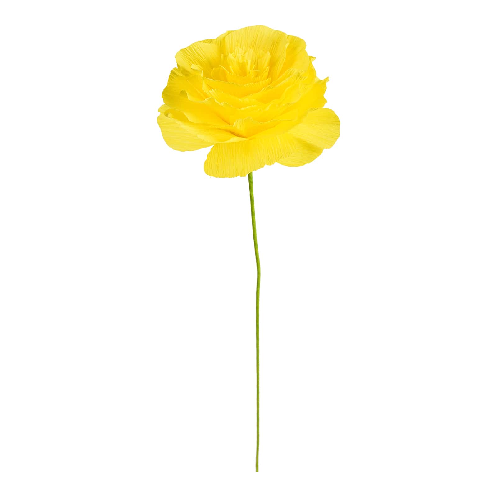 Papierblume Gelb,L 400 mm