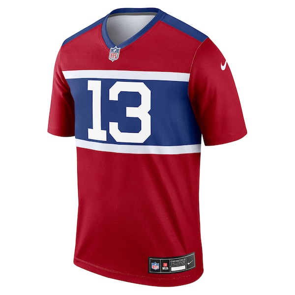 Jalin Hyatt New York Giants Nike Alternate Legend Player Jersey - Century Red