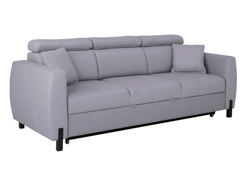 Sofa trzyosobowa Tulio rozkładana szara