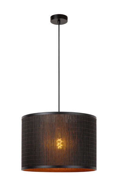 Lampa wisząca czarna TAGALOG 1xE27x40W wym: 150x40x40 cm Lucide