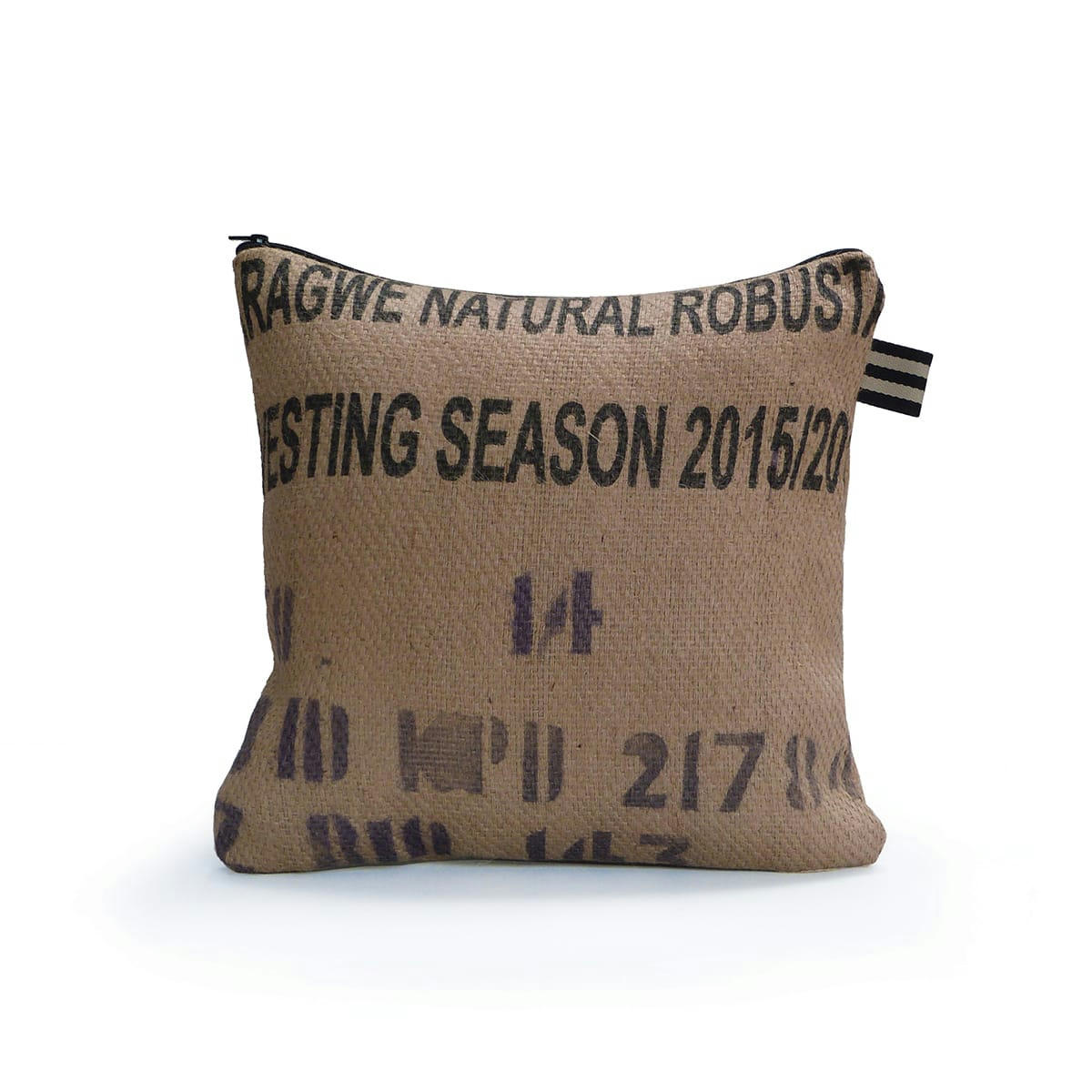 DEKOSTYLE - Housse en toile de sac de café 40x40