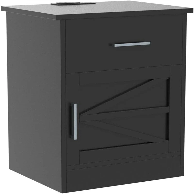 Nightstand with Charging Station