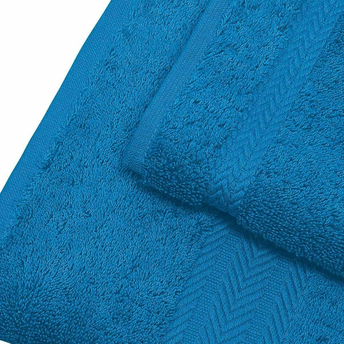 LUXURY - Serviette de toilette 550 gr/m²  océan 50x100 cm