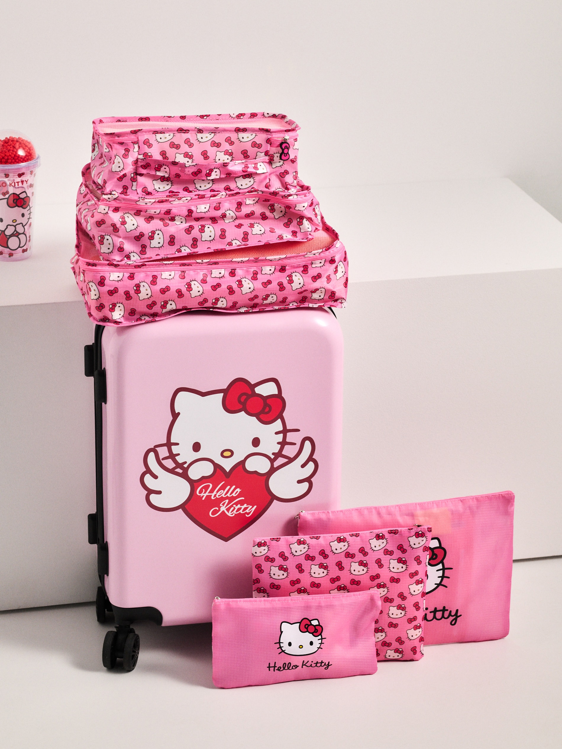 Zestaw organizerów podróżnych Hello Kitty