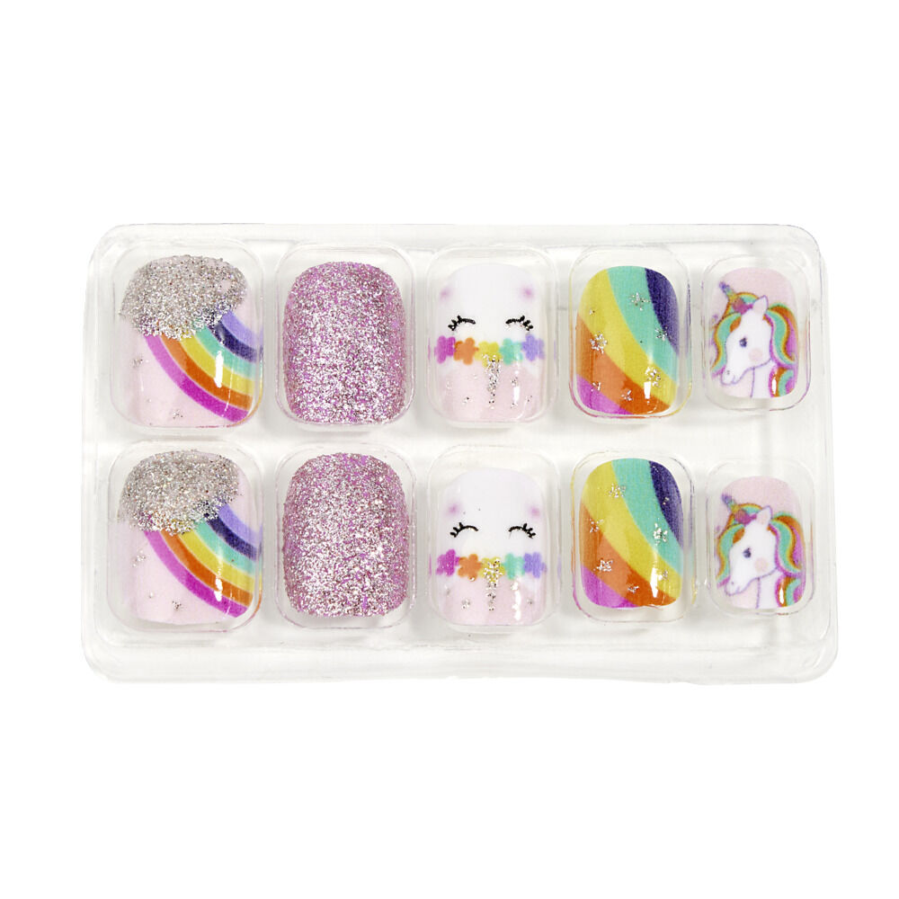 Faux ongles pour enfant x10 Martinelia rose
