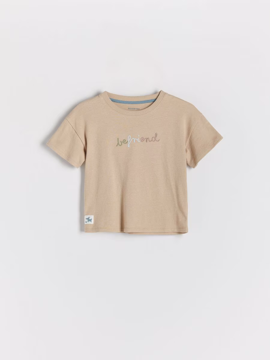 Oversized T-Shirt With Embroidery