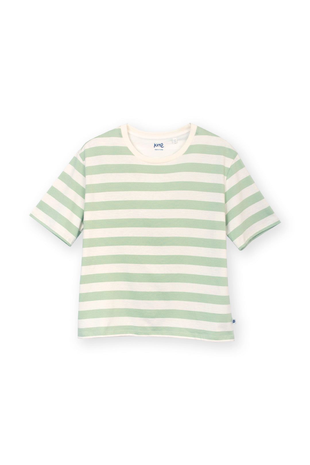Kite Oxbridge Jersey T-Shirt Soft Sage Stripe